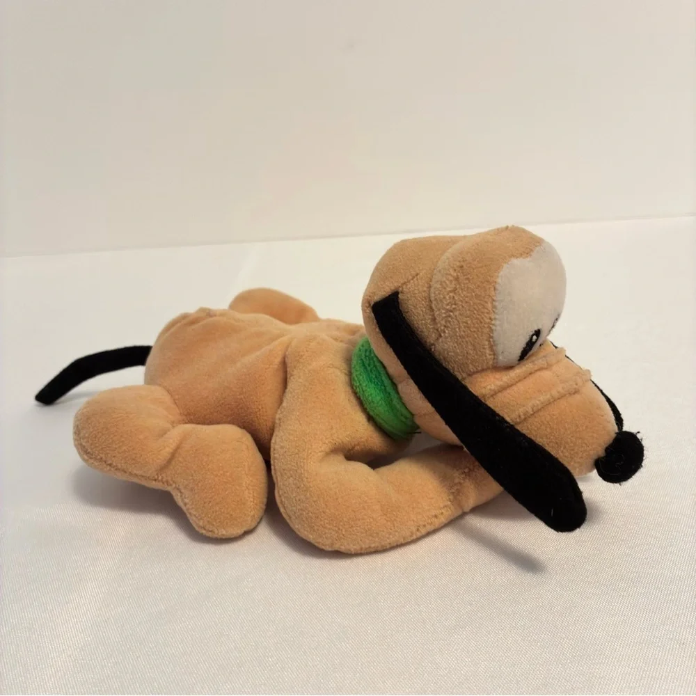 Disney Store Vintage 90's Pluto Bean Bag Plush Toy